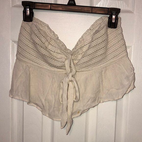 American eagle cream crop top - Picture 1 of 3